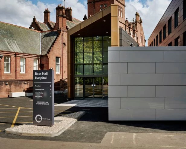 Ross-Hall-Hospital-Glasgow-Exterior